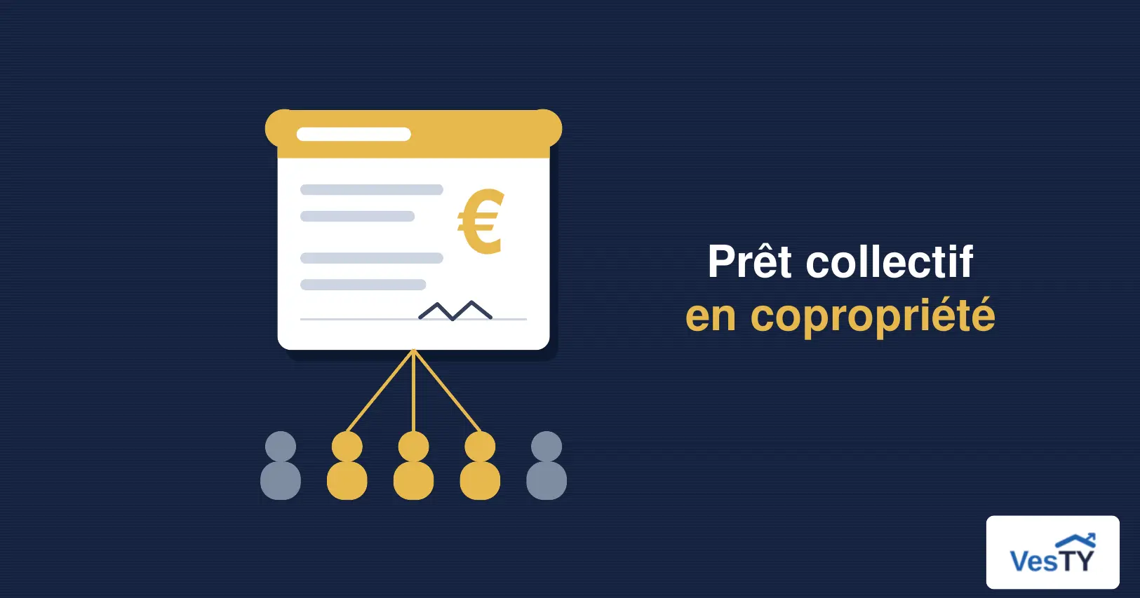 Copropriétaires réunis en assemblée générale votant le financement de travaux de rénovation