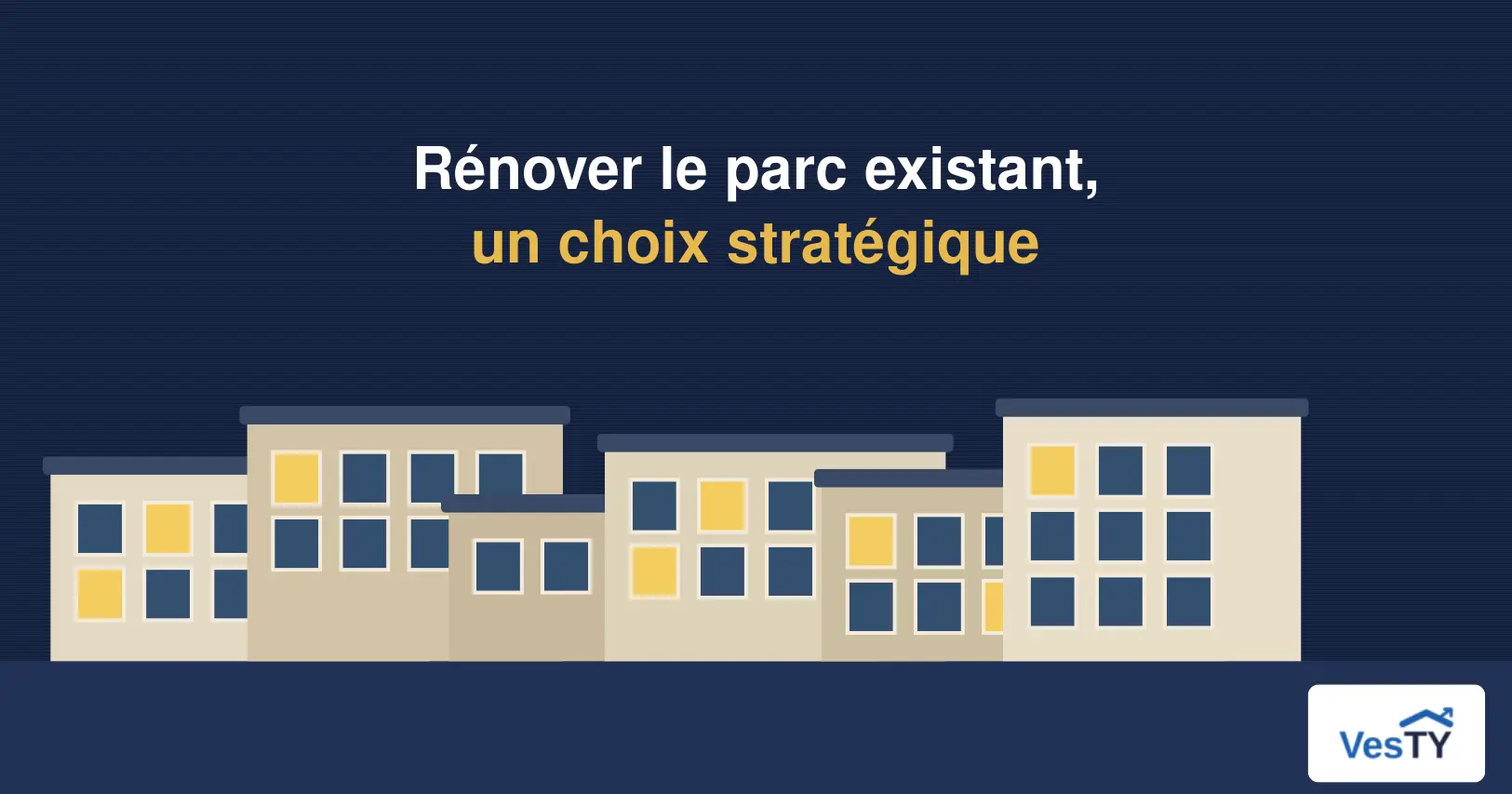 Vue d'un quartier résidentiel français mêlant immeubles anciens et maisons individuelles